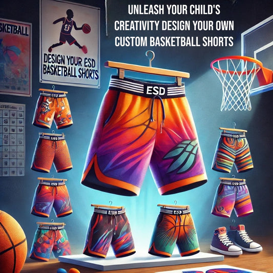 Create Your Own Custom ESD Basketball Shorts (Opening Soon)