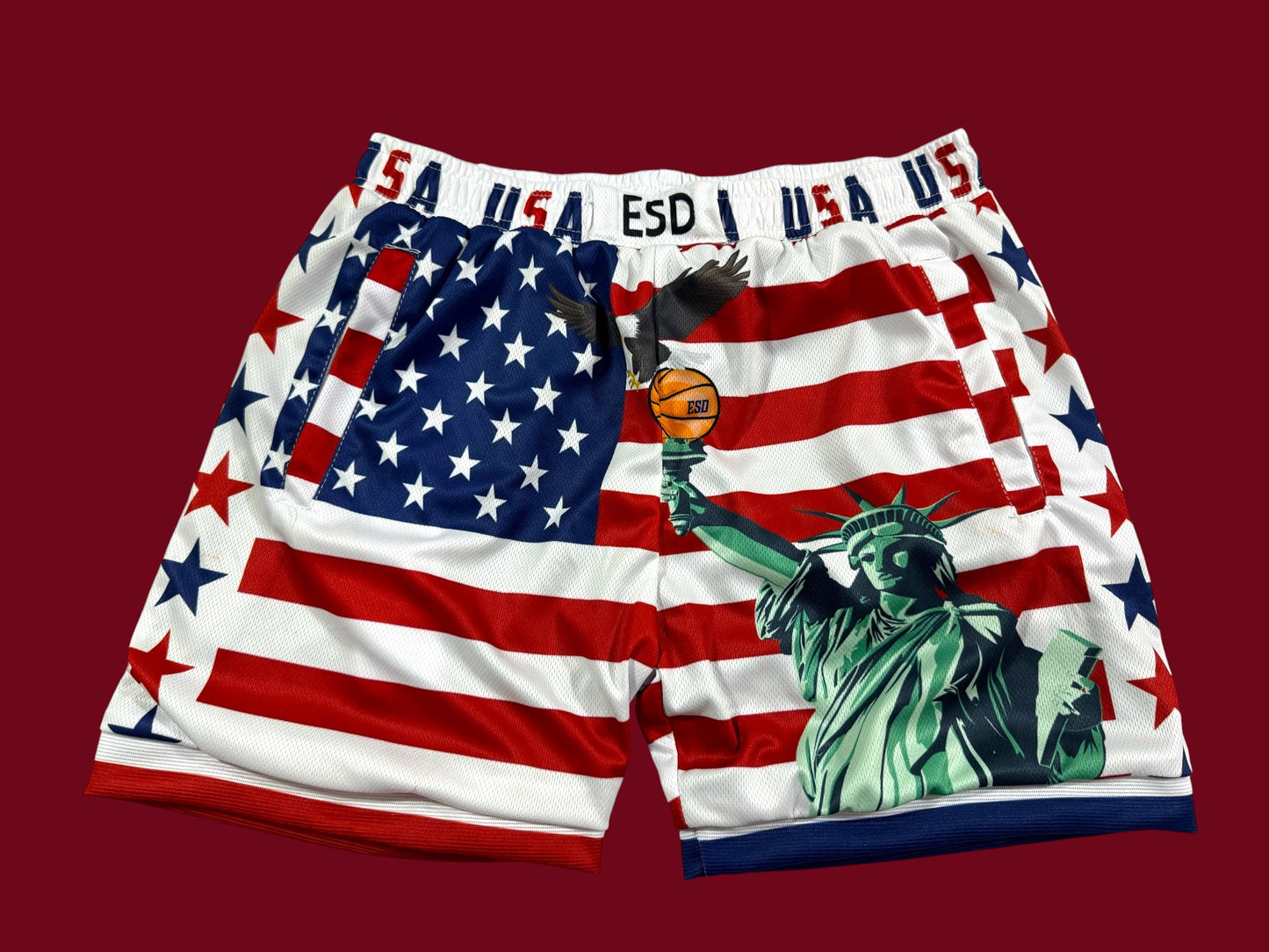 PRE-ORDER 4TH OF JULY ESD SHORTS